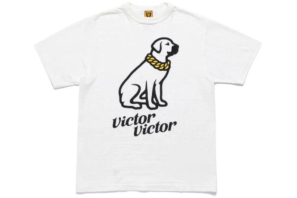 Human Made Victor Victor T-shirt White - DE