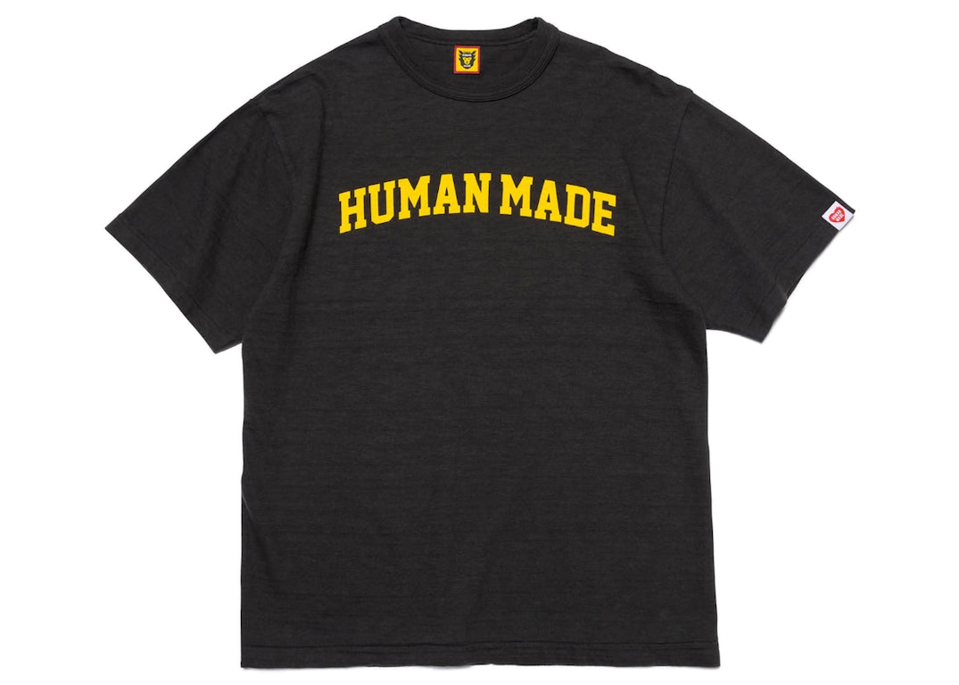 Pre-owned Human Made Vintage Graphic #06 Washed T-shirt Black