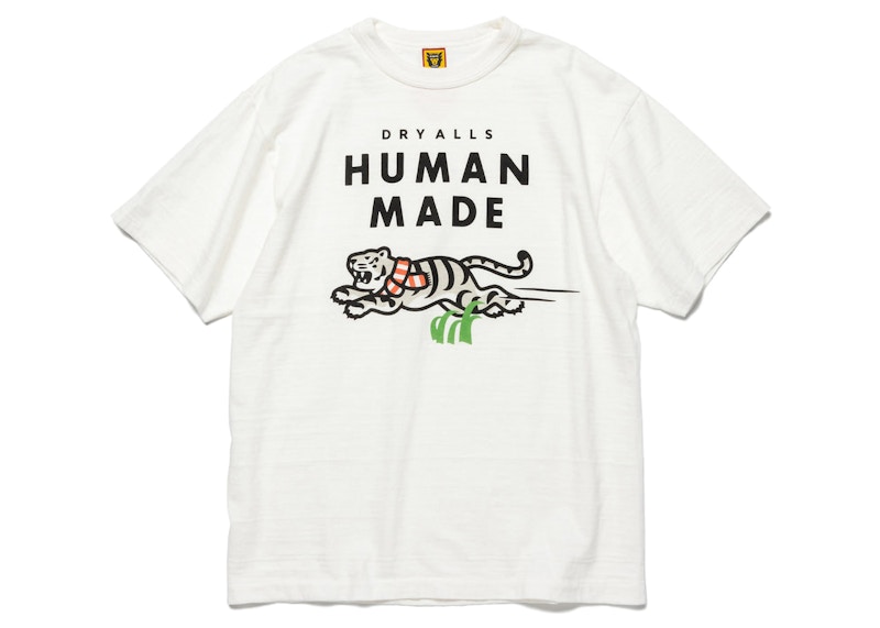 humanmadeHuman Made White Tiger Graphic T-Shirt