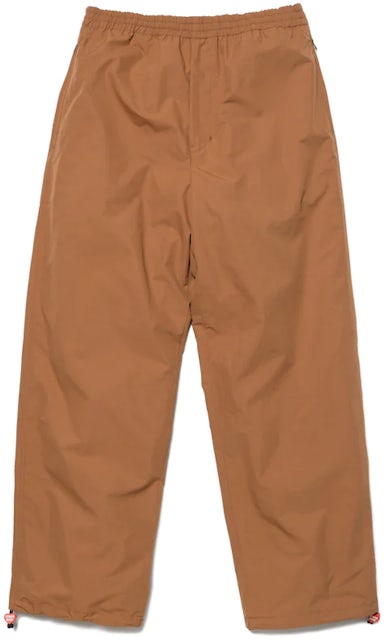 Wide fit brown pants