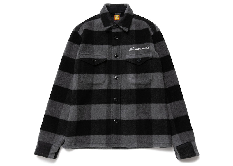 Human Made Wool Overshirt Black Men's - FW22 - US