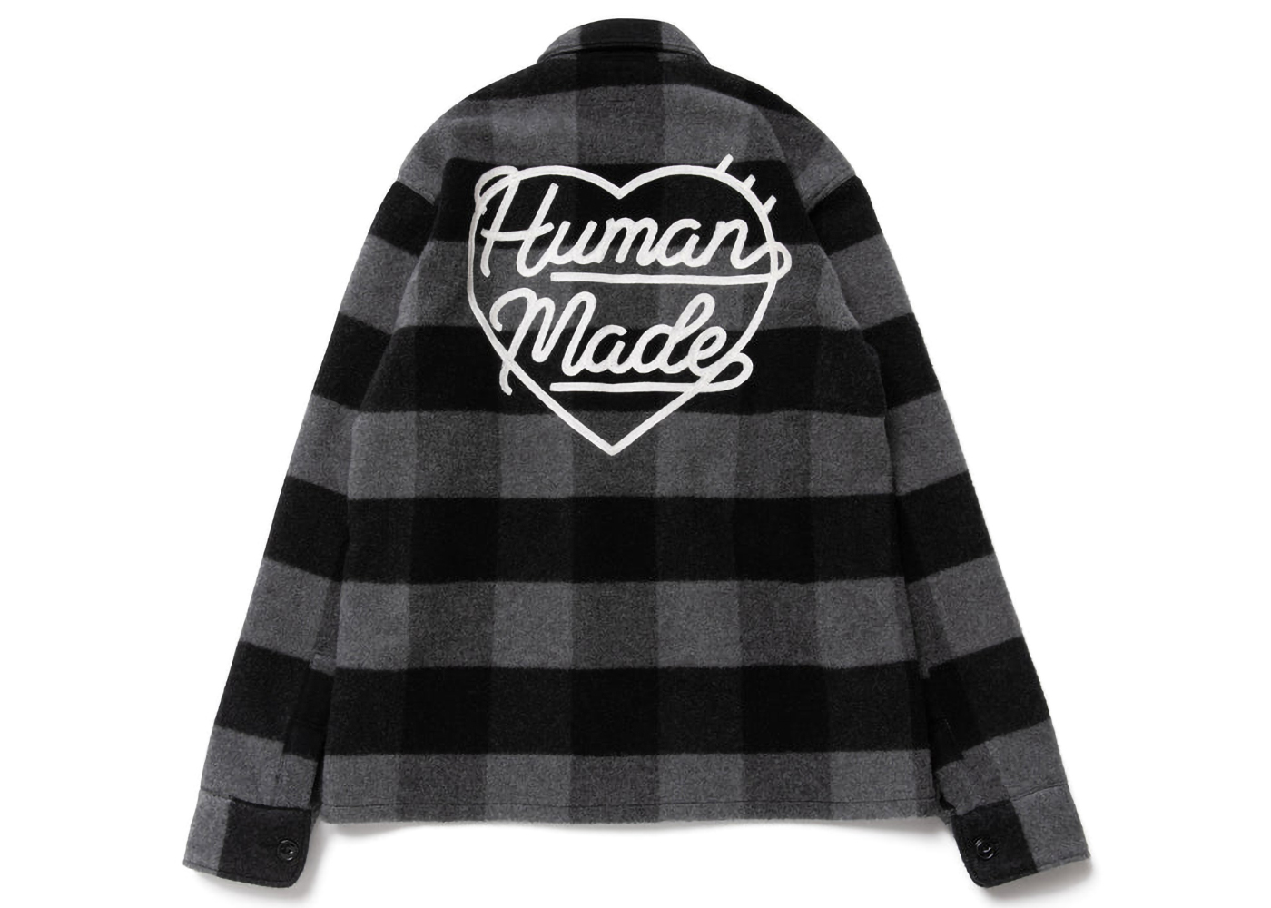 Human Made Wool Overshirt Black - FW22 - US