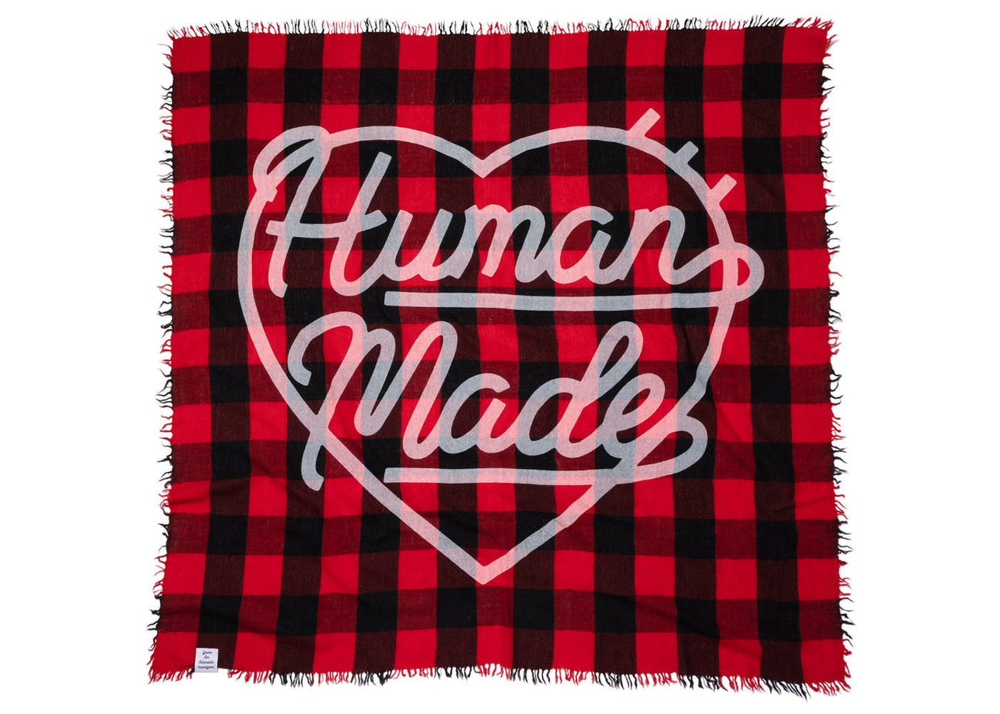 Human Made Wool Stole Red - FW22 - JP
