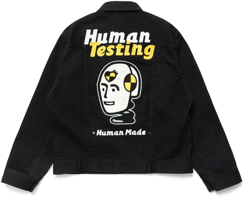 Human Made x Asap Rocky Human Testing Denim Jacket Black Men's - SS22 - US