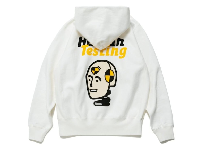 Human Made x Asap Rocky Human Testing Pizza Hoodie White Men's