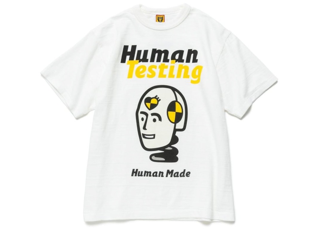 Pre-owned Human Made X Asap Rocky Human Testing T-shirt White
