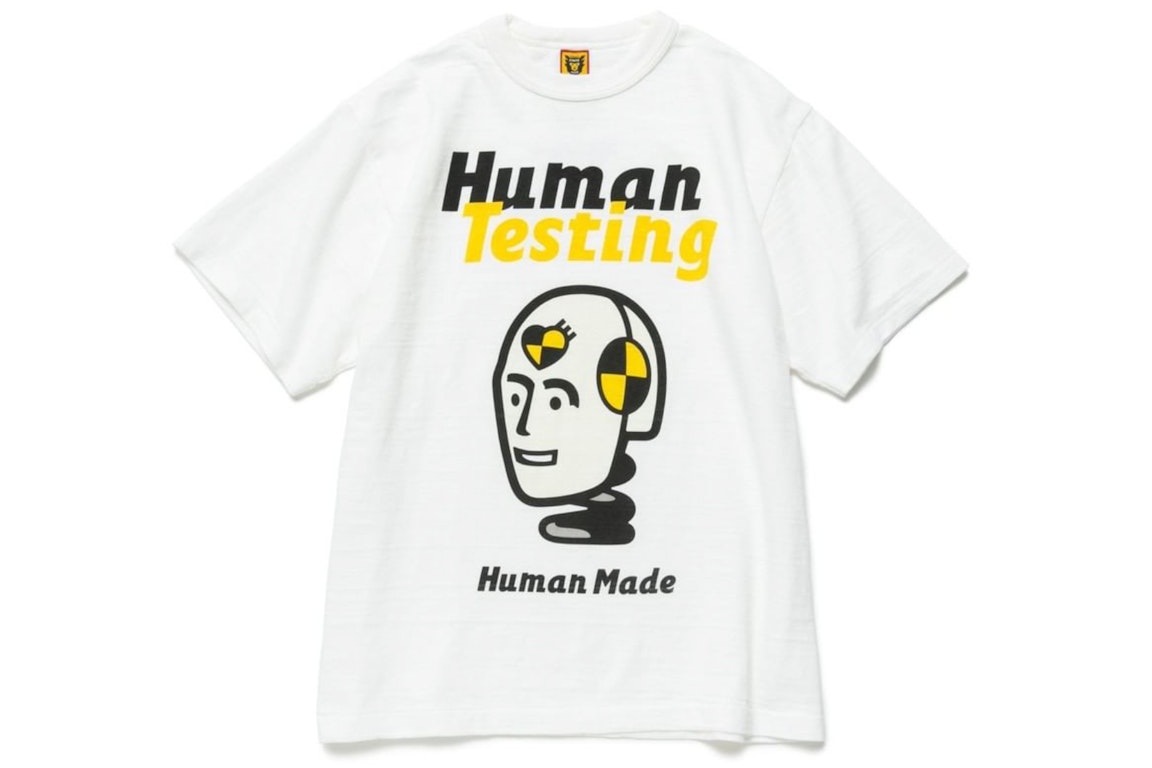 Pre-owned Human Made X Asap Rocky Human Testing T-shirt White