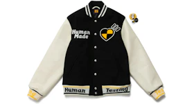 Human Made x Asap Rocky Human Testing Varsity Jacket Black