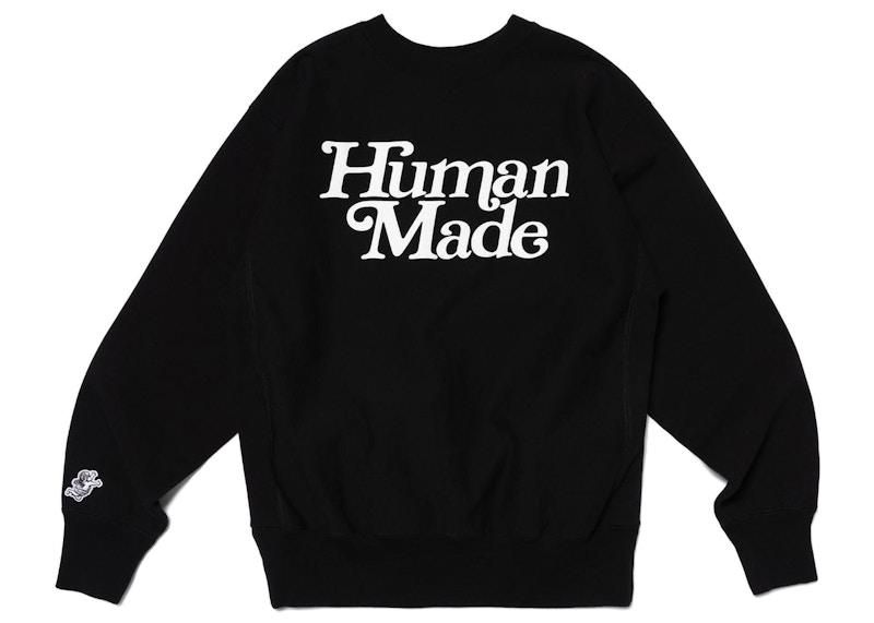 Human Made x Girls Don't Cry Crew Neck Sweatshirt Black Men's