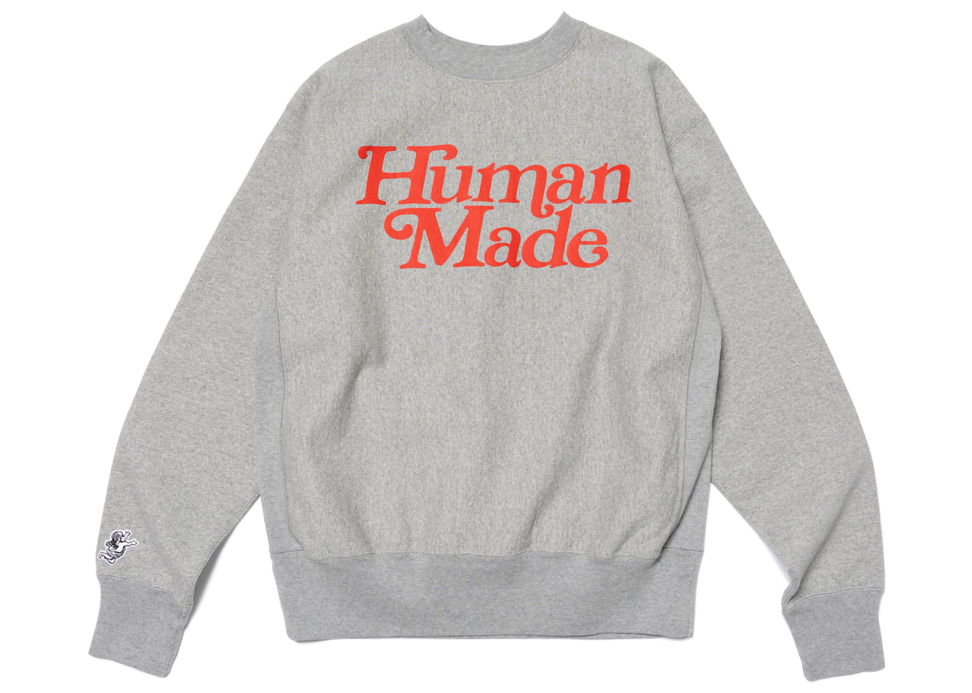 Human Made x Girls Don't Cry Crew Neck Sweatshirt Grey Men's 