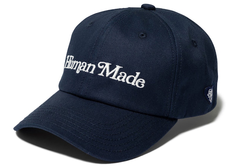 Human made GDC 6PANEL CAP navy ファレル着用