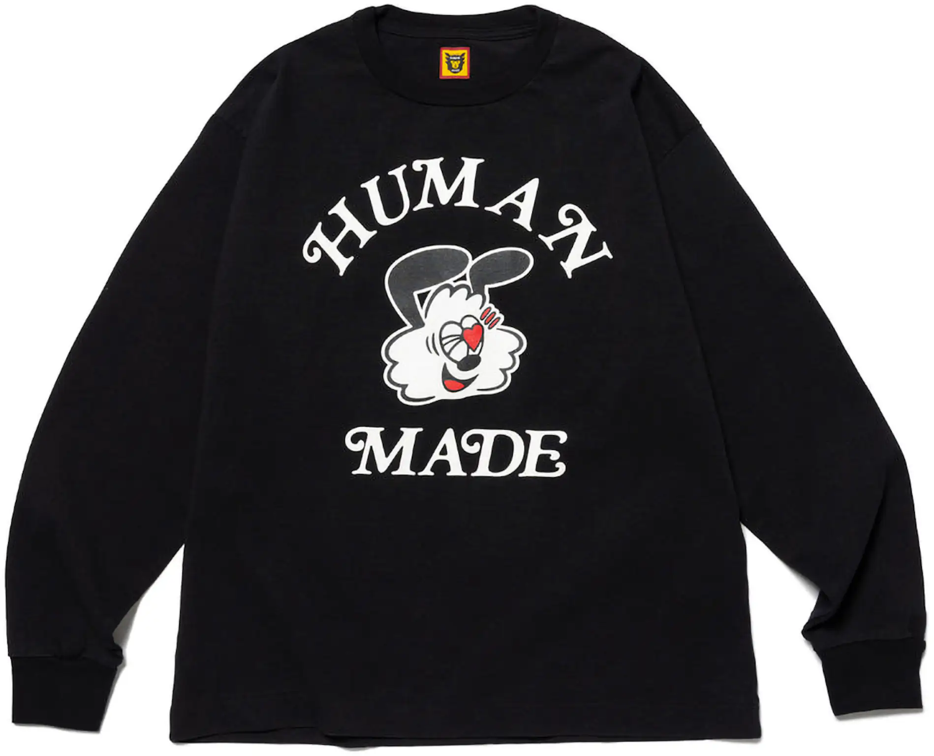 Human Made x Girls Don't Cry GDC White Day L/S T-Shirt Black - SS23 - CN