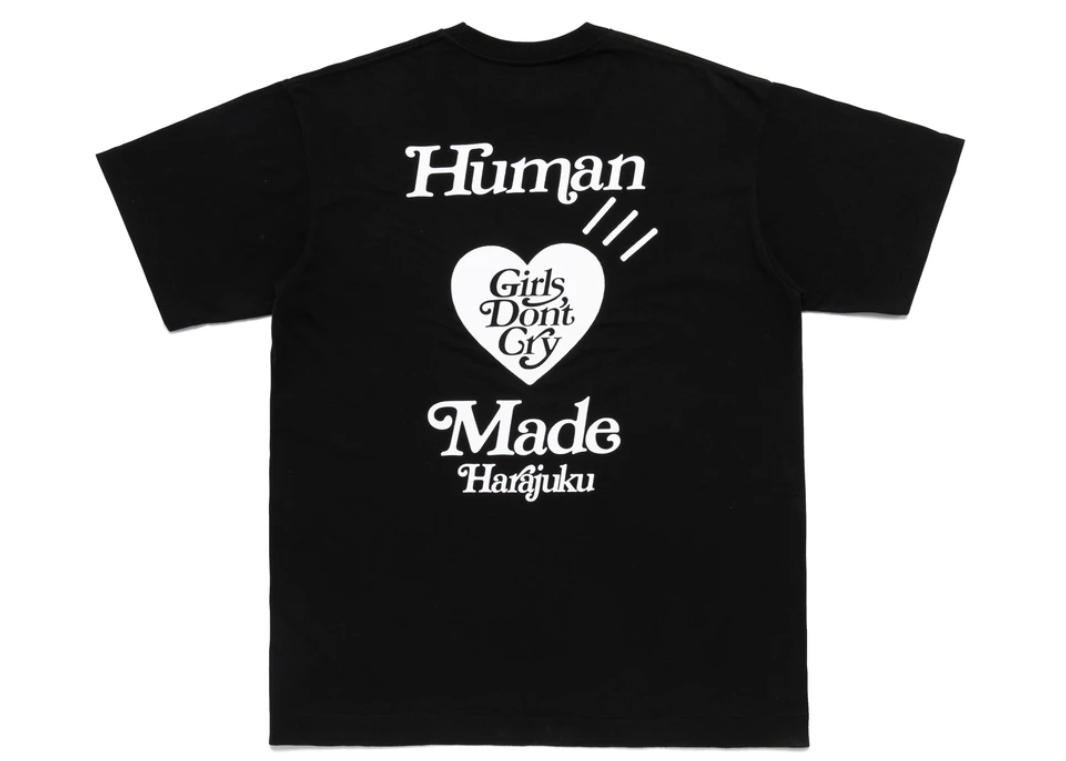 Human Made x Girls Don't Cry Harajuku T-Shirt #2 Black