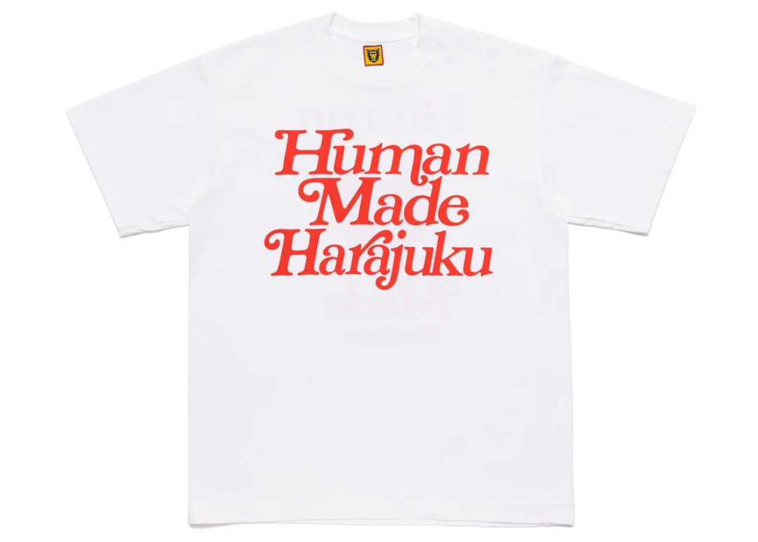 新作登場定番HUMAN MADE T-SHIRT HARAJUKU GDC #1 White Tシャツ/カットソー(半袖/袖なし)