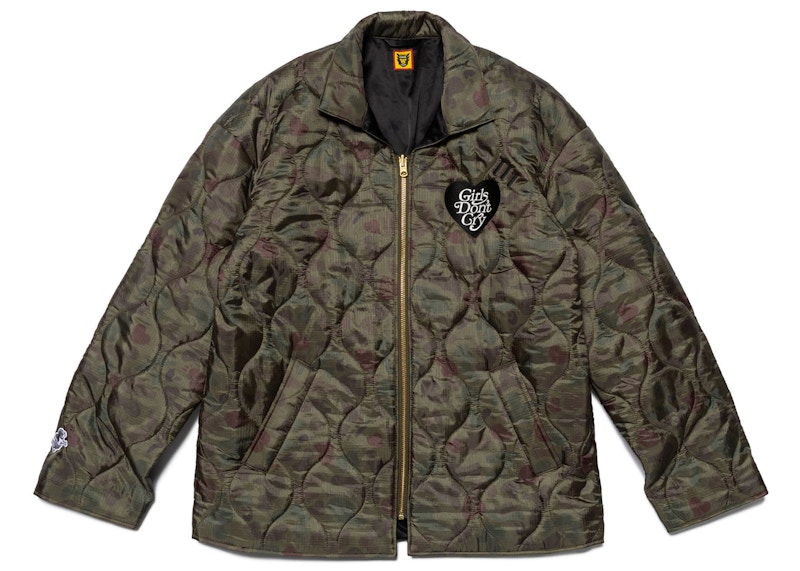 Human Made x Girls Don't Cry Heart Camo Jacket Black - SS23 男装- CN