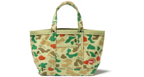 Human Made x Girls Don't Cry Heart Camo Small Tote Bag Green