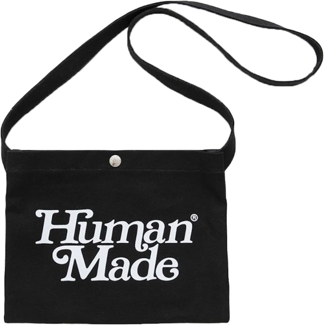 美品HUMAN MADE Girls Don't CrySatchel Navyバッグ