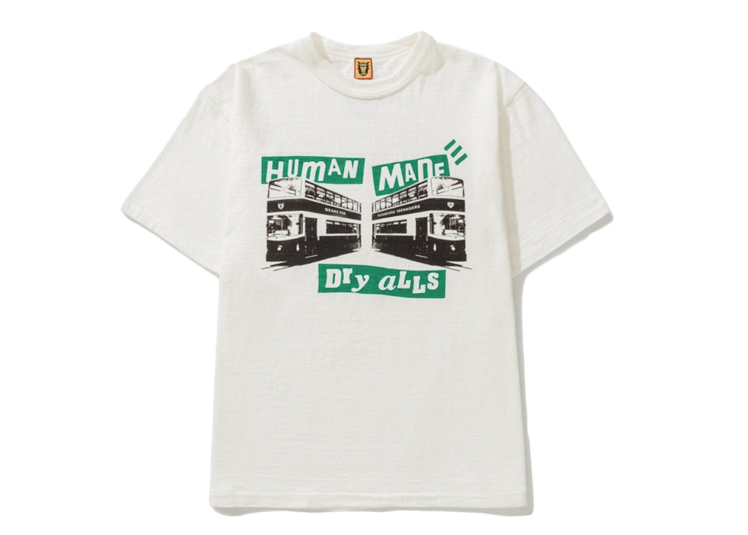 Pre-owned Human Made X Hbx Hong Kong Pop-up Exclusive T-shirt White Green