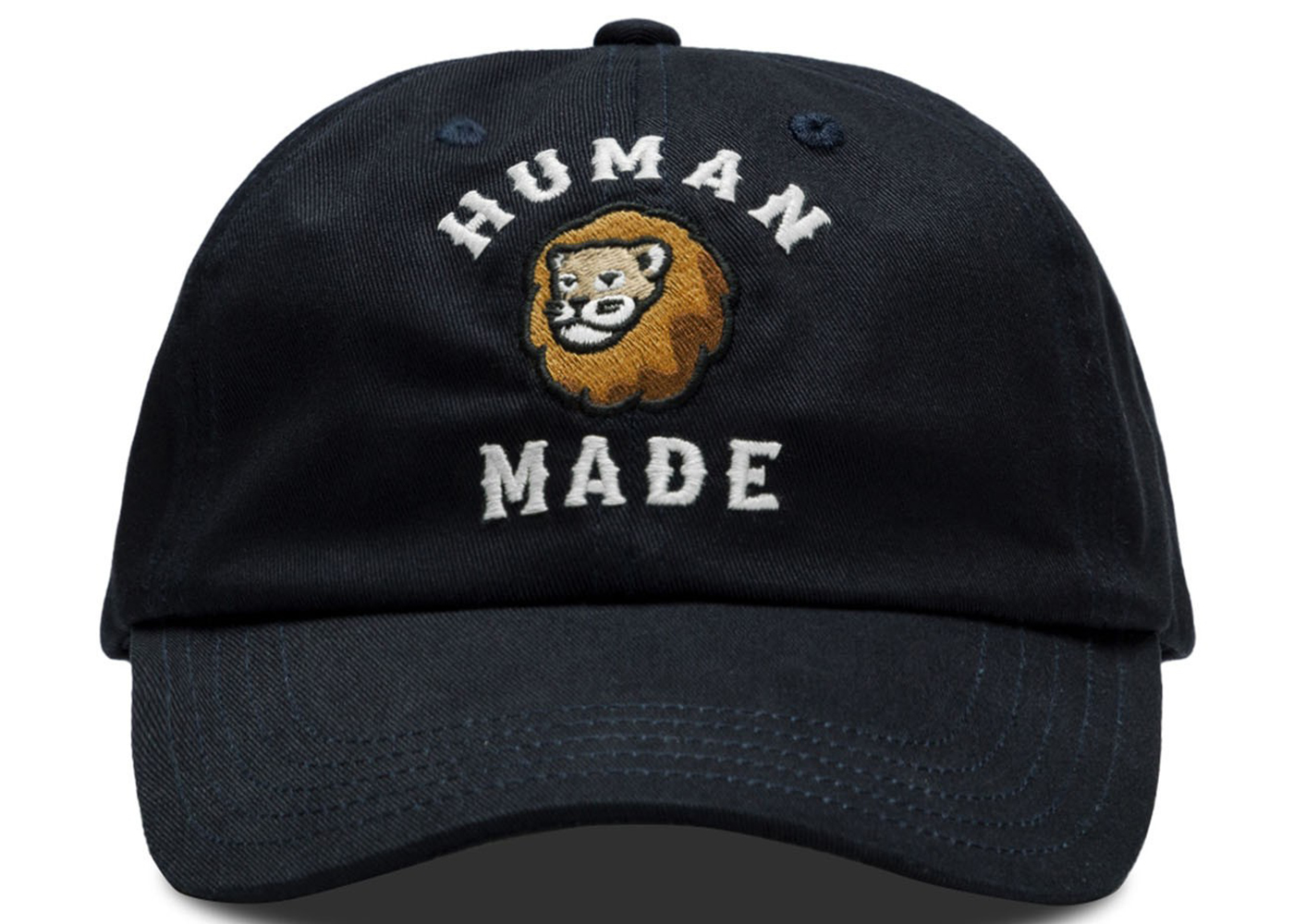 Human Made x HBX Lion 6 Panel Cap Black