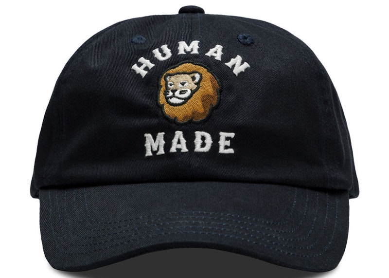 Human Made x HBX Lion 6 Panel Cap Navy - FW22 - US