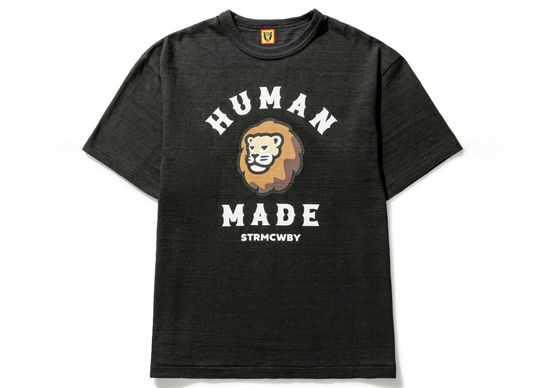 Pre-owned Human Made X Hbx Lion Graphic T-shirt Black
