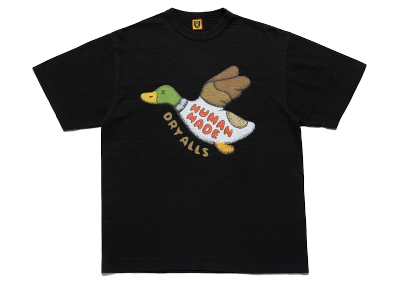 Human Made x KAWS #5 T-shirt Black Men's - SS21 - US