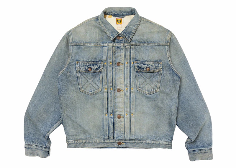 HUMAN MADE x KAWS Made Denim Work Jacket - www.stedile.com.br