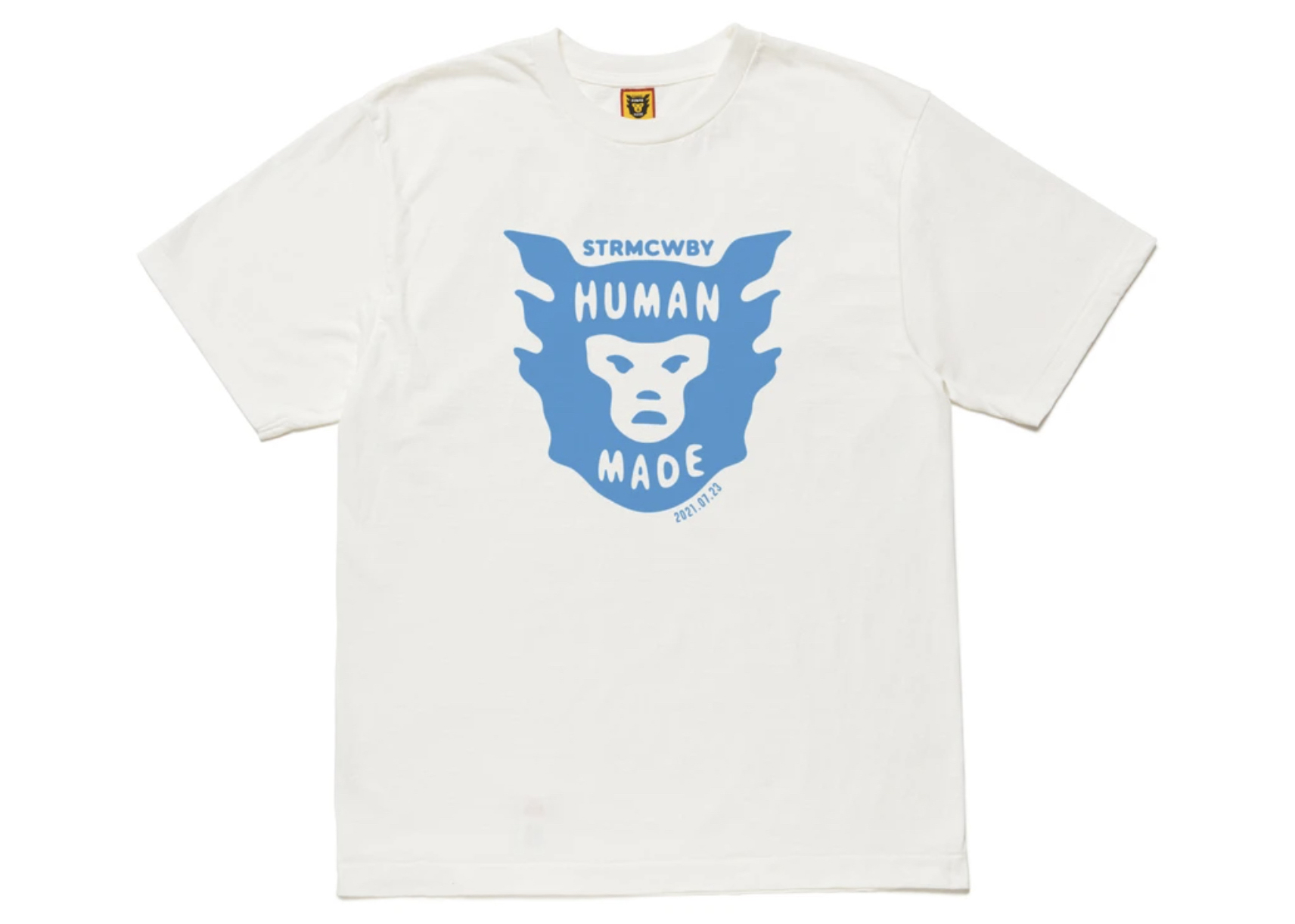 Human Made x KAWS HM Face Logo T-shirt White - SS21 Men's - US
