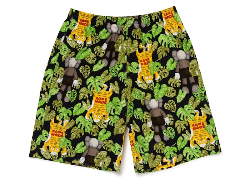 Human Made x KAWS Made Aloha Shorts Black Men s SS24 US