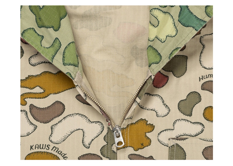 Human Made x KAWS Made Camo Jacket Brown Men's - SS24 - US