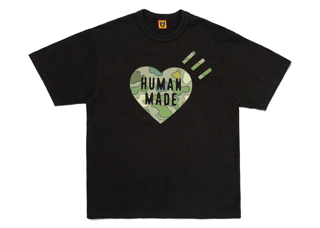 Pre-owned Human Made X Kaws Made Graphic I T-shirt Black
