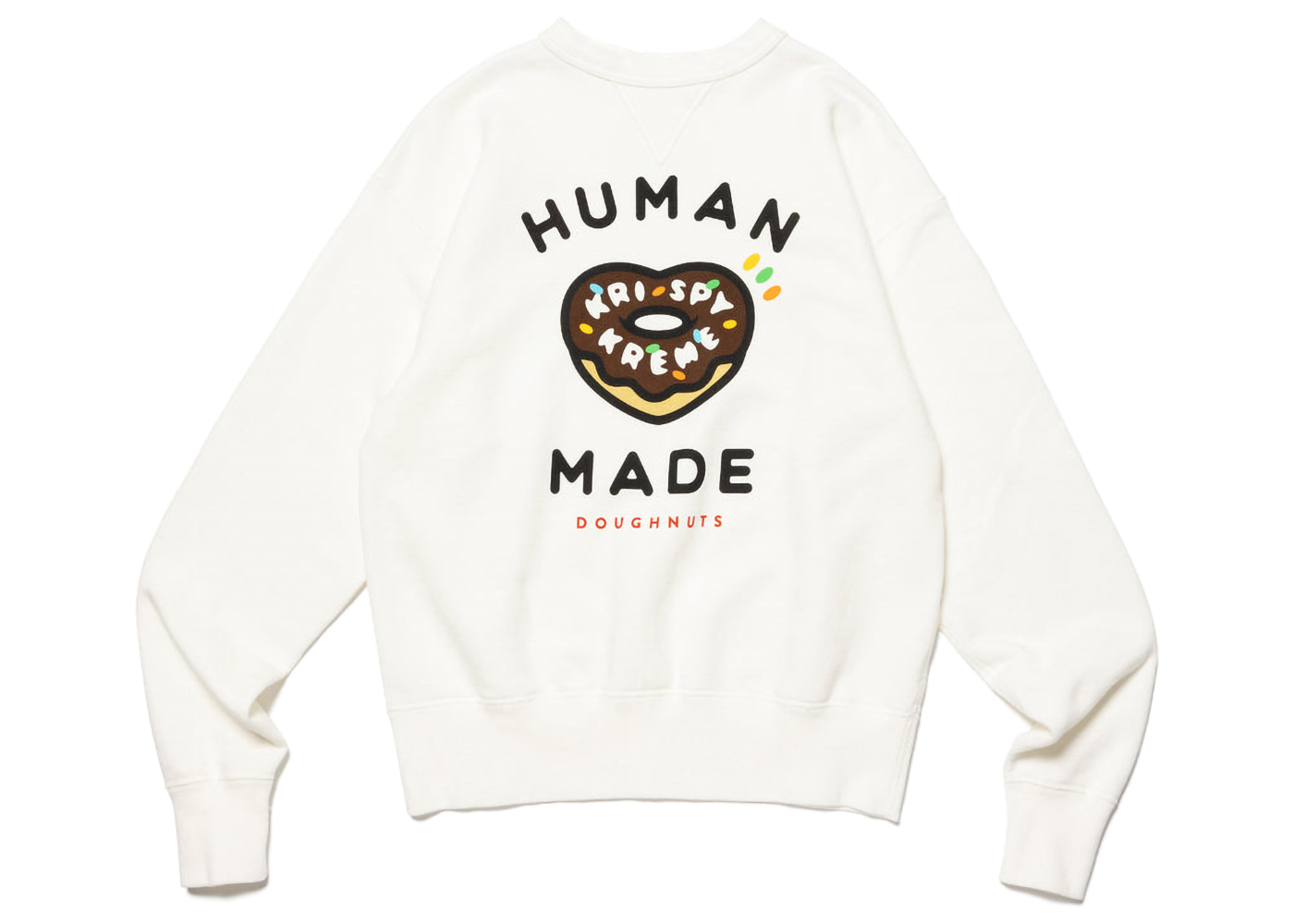 Human Made x Krispy Kreme Crewneck Sweatshirt White - SS23 - US