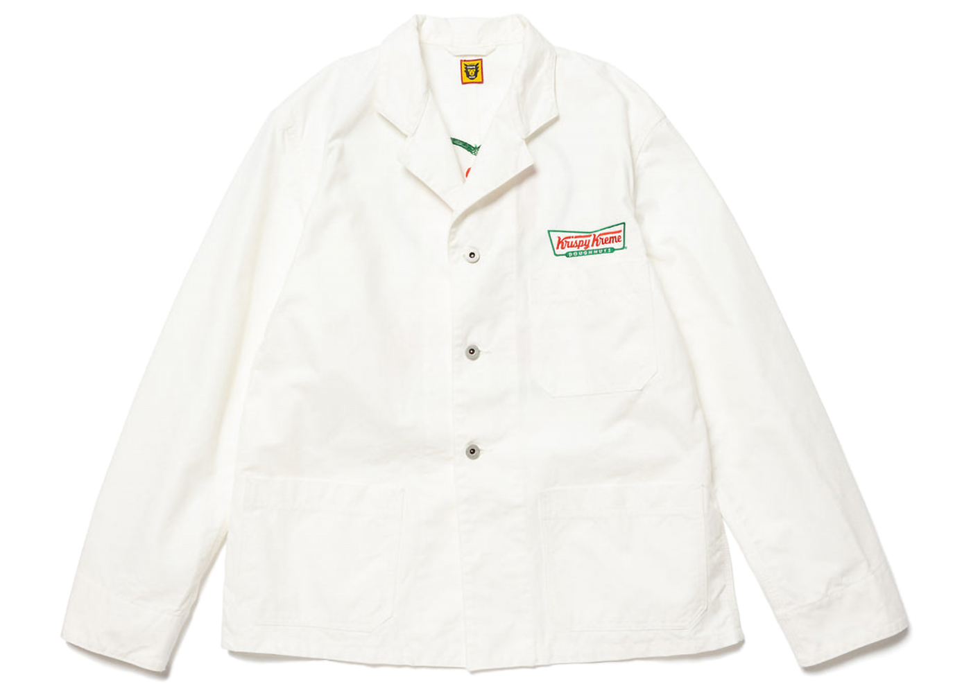 Human Made x Krispy Kreme Factory Jacket White Men's - SS23 - US