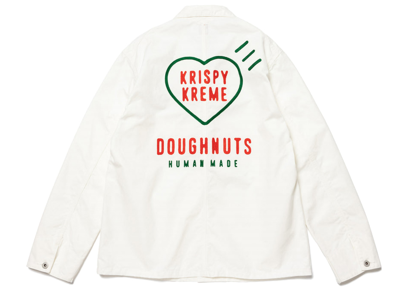 Human Made x Krispy Kreme Factory Jacket White - SS23 Men's - US