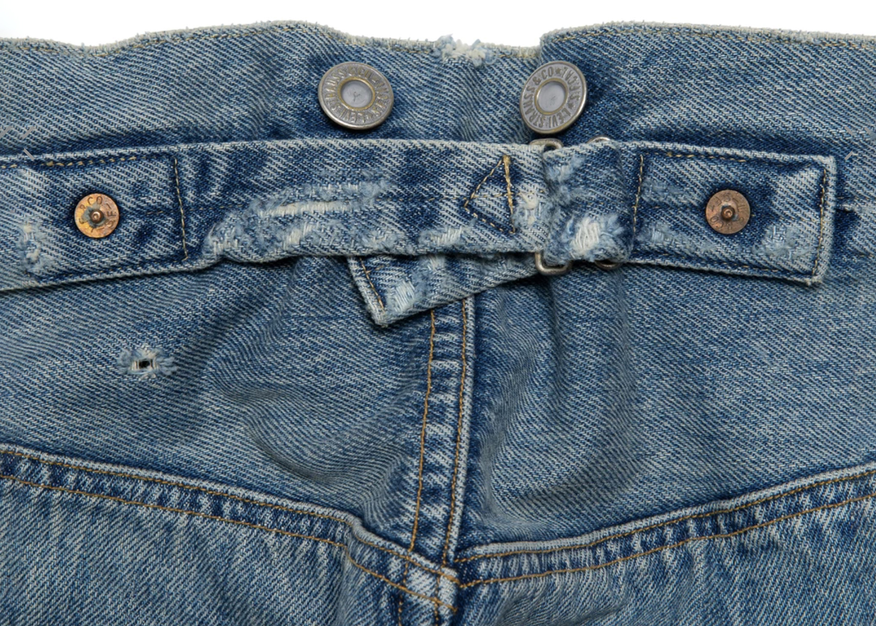 Human Made x Levis 501 1915 Denim Jeans Indigo Men's - SS21 - US