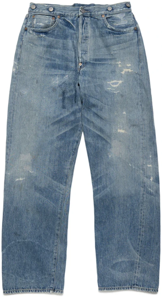 Human Made x Levis 501 1915 Denim Jeans Indigo - SS21 - JP