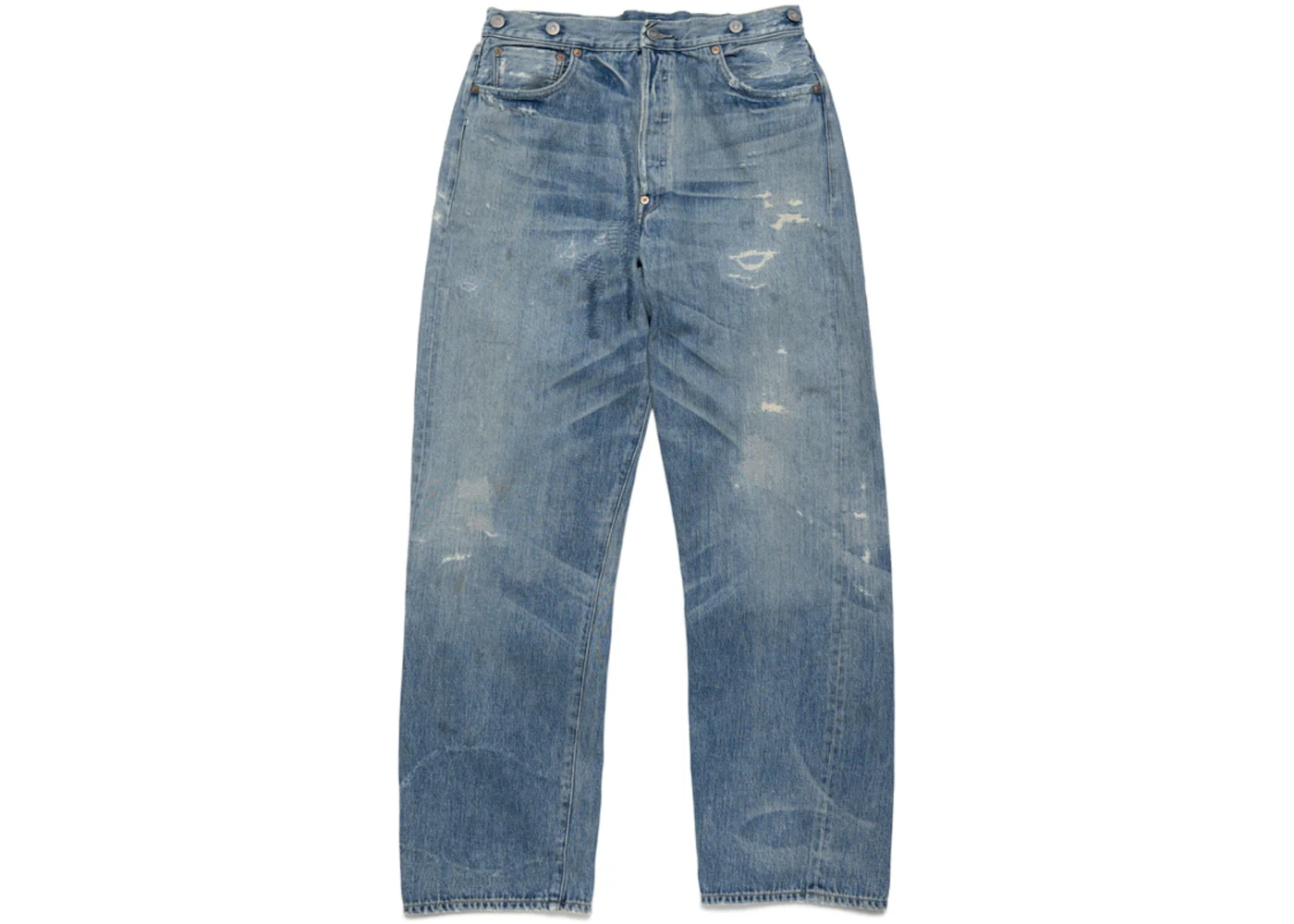 Human Made x Levis 501 1915 Denim Jeans Indigo - SS21 - JP