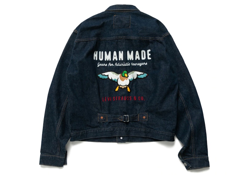 Human Made x Levi's 506 Japanese Trucker Jacket Indigo Men's ...