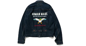 Human Made x Levi's 506 Japanese Trucker Jacket Indigo