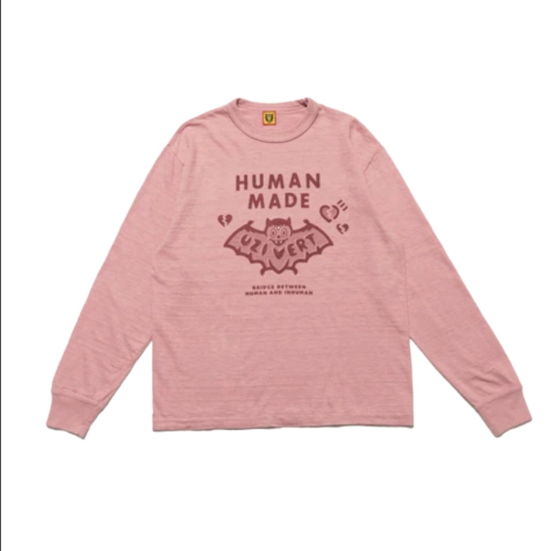 Human Made x Lil Uzi Vert L/S T-shirt Pink メンズ - FW21 - JP