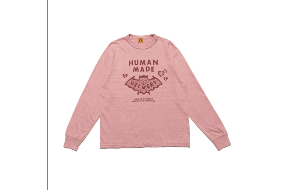 Pre-owned Human Made X Lil Uzi Vert L/s T-shirt Pink