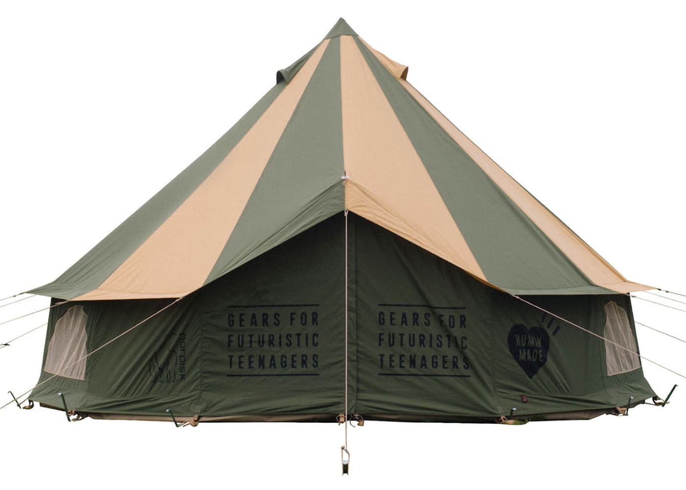 Human Made x Nordisk Asgard 12.6 Tent Olive Drab - SS23 - JP