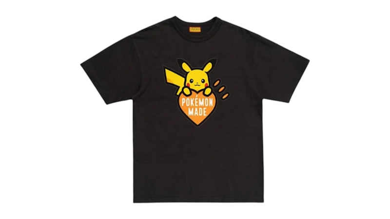 Human Made x Pokemon Graphic Pikachu Sapporo T-shirt Black