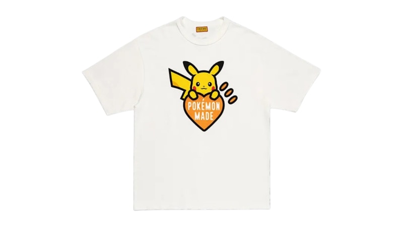 HUMAN MADE x Pokemon Made Tee M 原宿限定 Human Made x Pokemon Graphic Pikachu Shibuya T-shirt White