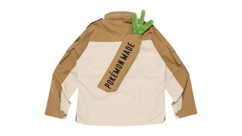 Human Made x Pokemon Made Utility Jacket Beige