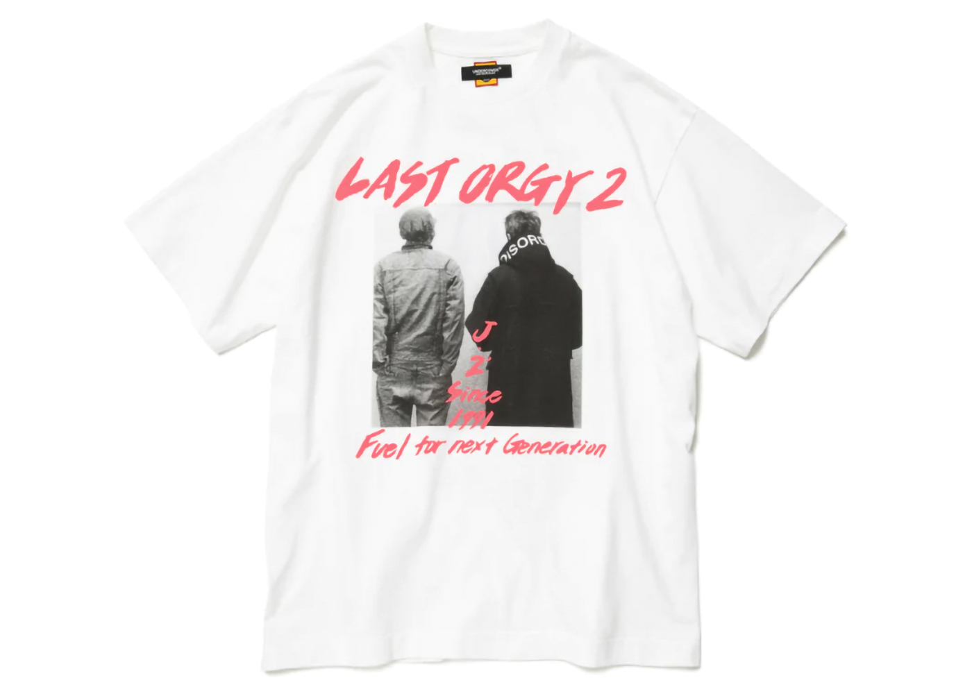 Human Made x Undercover Last Orgy 2 1991 S/S T-Shirt White - FW22 