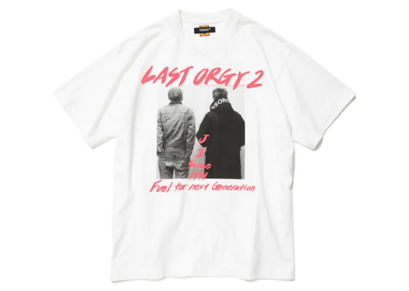 Human Made x Undercover Last Orgy 2 1991 S/S T-Shirt White Men's ...