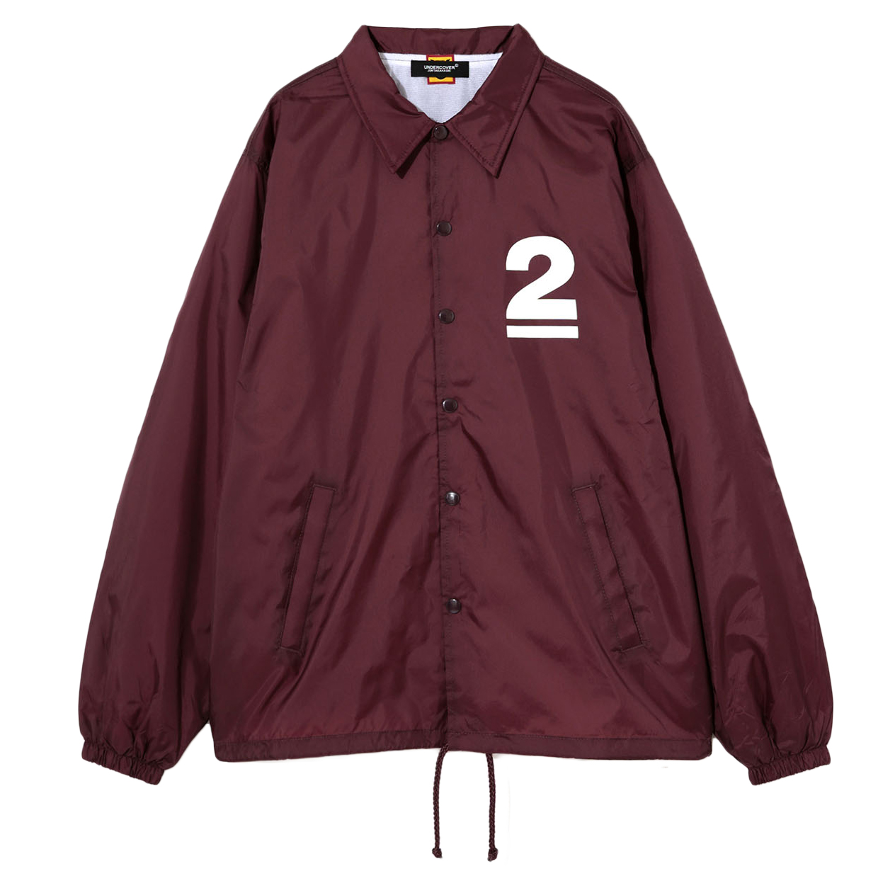 Human Made x Undercover Last Orgy 2 Coach Jacket Maroon Men's - SS22 - US