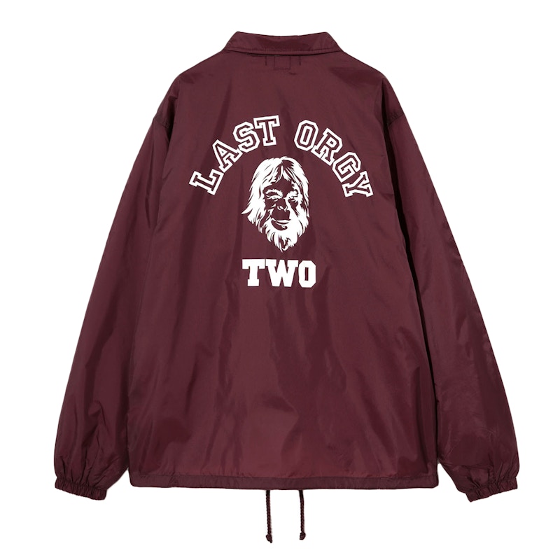 Human Made x Undercover Last Orgy 2 Coach Jacket Maroon 男装- SS22