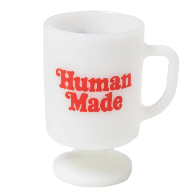 Human Made x Verdy Vick Milk Glass Pedestal Mug White